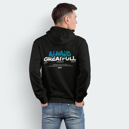 Oversized Hoodie Unisex "Always Greatfull"