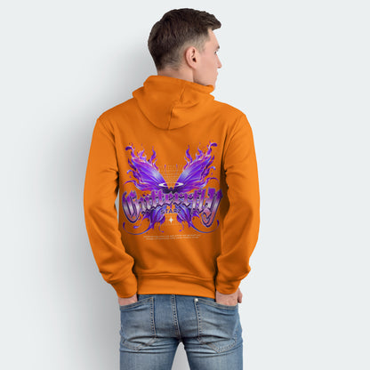 Oversized Hoodie Unisex "Fire Butterfly"