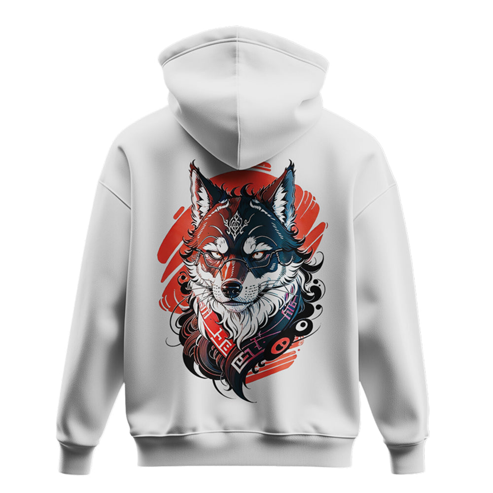 Oversized Hoodie "ArtFox"