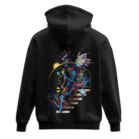 Oversized Hoodie "Artistic Angel"