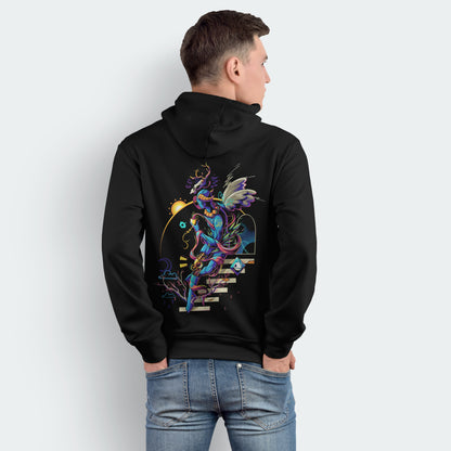 Oversized Hoodie "Artistic Angel"