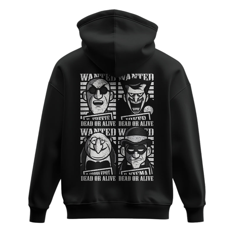 Oversized Hoodie "Wanted"