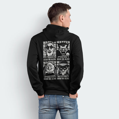 Oversized Hoodie "Wanted"