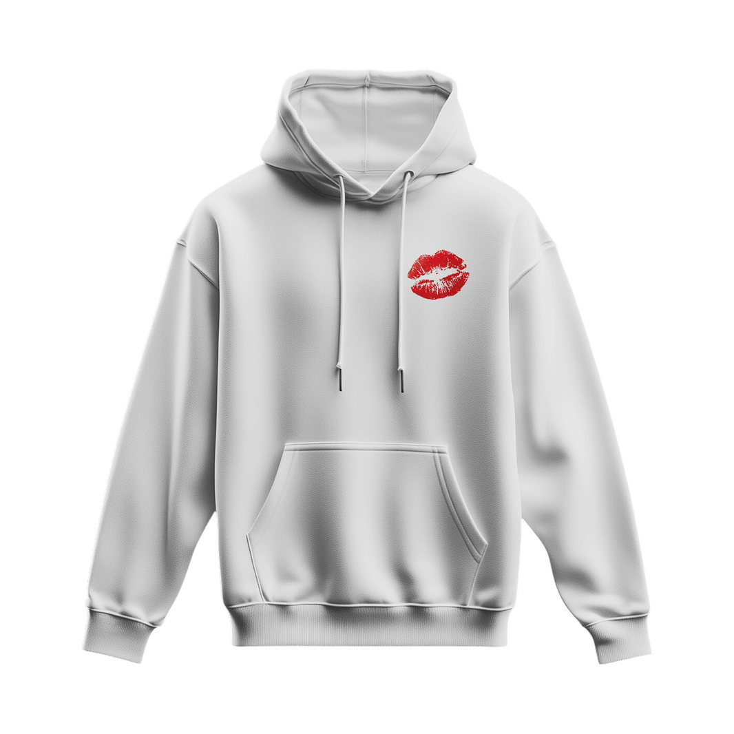 Oversized Hoodie White Girl "Love That For You"